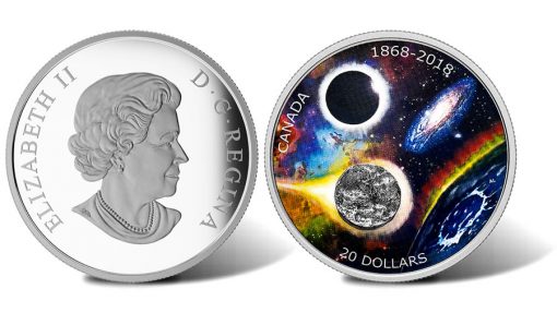 2018 $20 150th Anniversary of the RASC Silver Coin - Obverse and Reverse