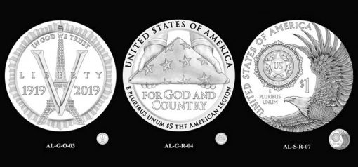 2019 $5 American Legion Commemorative Gold Coin Design Recommendations