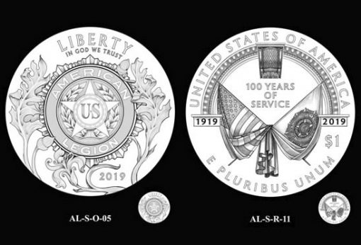 2019 American Legion Commemorative Silver Dollar Design Recommendations