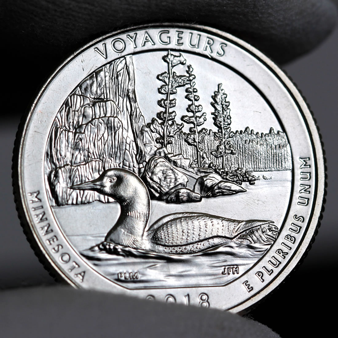 2018 S BU Voyageurs Minnesota National Park NP Quarter Choice Uncirculated US Mint