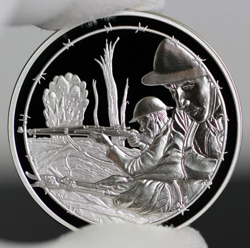 Photo of World War I Centennial 2018 Army Silver Medal - Obverse