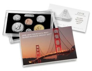 San Francisco Mint's 2018 Silver Reverse Proof Set Launch