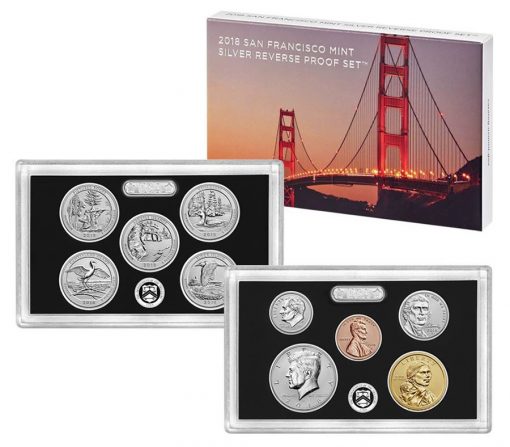 U.S. Mint image of 2018 Silver Reverse Proof Set