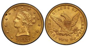 PCGS Discovers Rare Overdate Liberty Head Gold Eagle in Paris