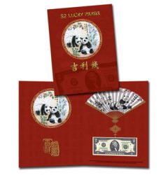 Lucky Panda $2 Note Features '888' Serial Number