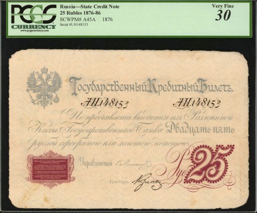 RUSSIA--IMPERIAL. State Credit Note