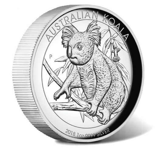 2018 Australian Koala 1oz Silver Proof High Relief Coin