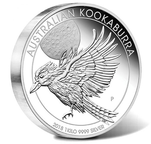 2018 Australian Kookaburra 1 Kilo Silver Proof Coin