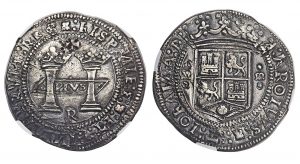 1538 8 Reales Silver Dollar May Realize $500,000+ in Heritage Aug. 17 Sale