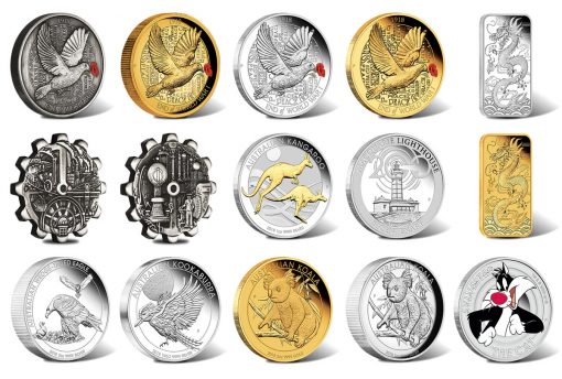 Perth Mint of Australia collector coins for August 2018