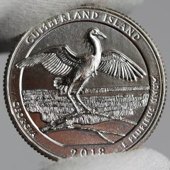 US Mint Sales: Cumberland Island Quarters and 5 Oz. Coin Debut