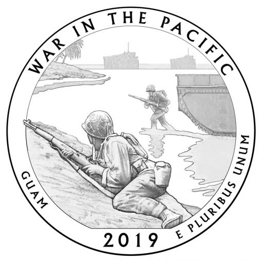 War in the Pacific National Historical Park Quarter and Coin Design