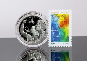 Breast Cancer Awareness Coin and Stamp Set Availability