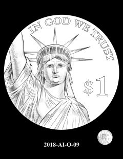 American Innovation $1 Coin Design Candidate 2018-AI-O-09