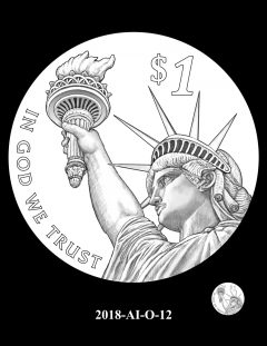 American Innovation $1 Coin Design Candidate 2018-AI-O-12