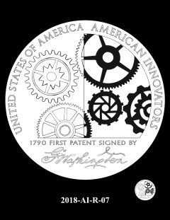 American Innovation $1 Coin Design Candidate 2018-AI-R-07