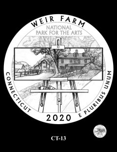 2020 Weir Farm Quarter Design Candidate CT-13