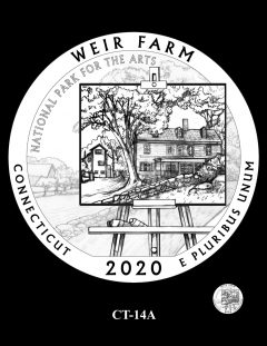 2020 Weir Farm Quarter Design Candidate CT-14A