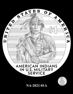 2021 Native American $1 Coin Candidate Design NA-2021-01A