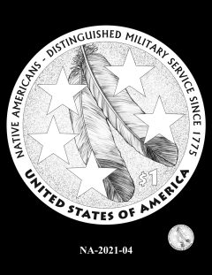 2021 Native American $1 Coin Candidate Design NA-2021-04