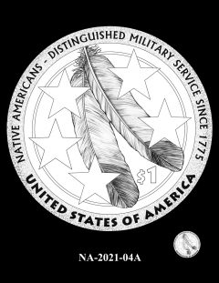 2021 Native American $1 Coin Candidate Design NA-2021-04A