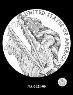 2021 Native American $1 Coin Candidate Design NA-2021-09