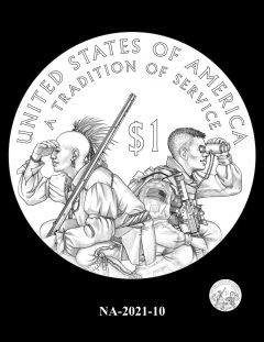 2021 Native American $1 Coin Candidate Design NA-2021-10