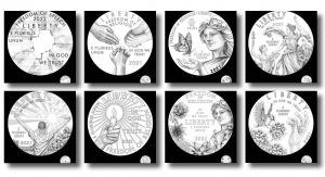 2021-2025 Proof American Platinum Eagle Concept Designs
