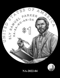 2022 Native American $1 Coin Candidate Design NA-2022-04