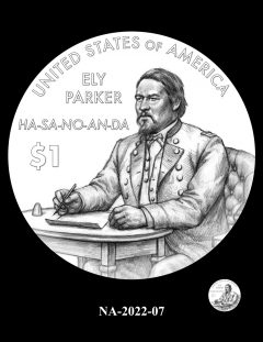 2022 Native American $1 Coin Candidate Design NA-2022-07