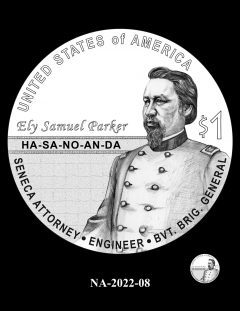 2022 Native American $1 Coin Candidate Design NA-2022-08