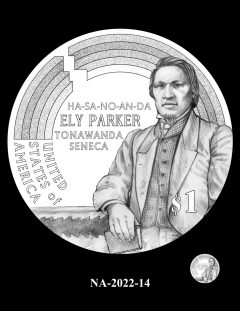 2022 Native American $1 Coin Candidate Design NA-2022-14