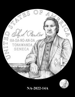 2022 Native American $1 Coin Candidate Design NA-2022-14A