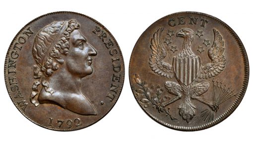 1792 Washington Roman Head cent