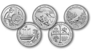 2019 America the Beautiful Quarter Images and Release Dates
