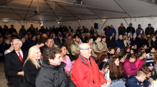 Block Island Quarter Launch Ceremony Crowd