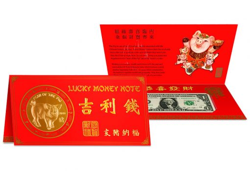 $1 Year of the Pig 2019 Lucky Money Product