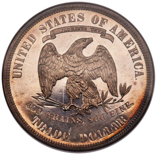 1885 Trade Dollar - reverse