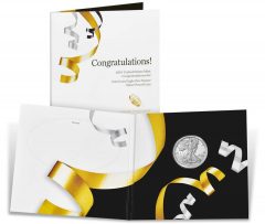 2019 Congratulation Set Includes 2019-W American Proof Silver Eagle