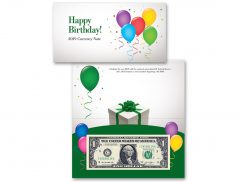 Happy Birthday $1 Note Features'2019xxxx' Serial Number