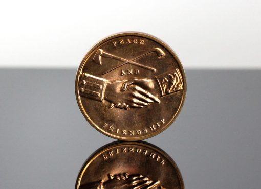 Thomas Jefferson Presidential Bronze Medal - Reverse