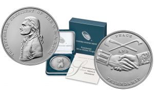 Thomas Jefferson Presidential Silver Medal Released