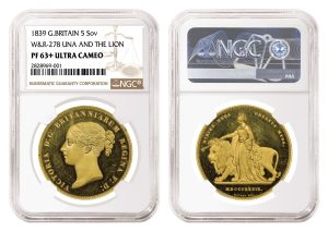 NGC Certifies Rare Set of 1839 British Proof Coins