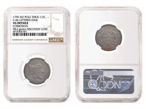 NGC Authenticates New 1795 Half Cent Variety