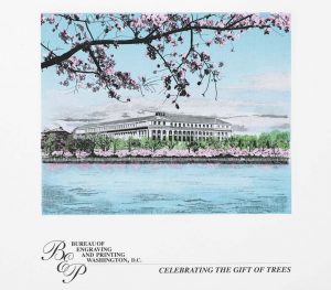BEP Releases Cherry Blossom Engraved Pint