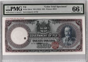 PMG-Graded Notes Top Spink April Auction in London