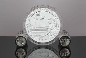 US Mint Sales: American Memorial Park Quarters and 5 Oz. Coin Debut
