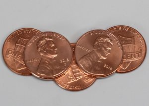 2018 Lincoln cents