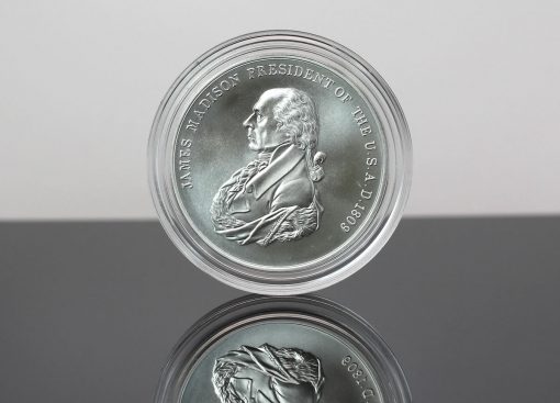 CoinNews photo James Madison Presidential Silver Medal