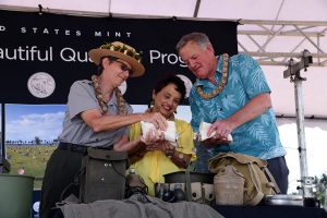 War in the Pacific Park Quarter Launch Ceremony Highlights